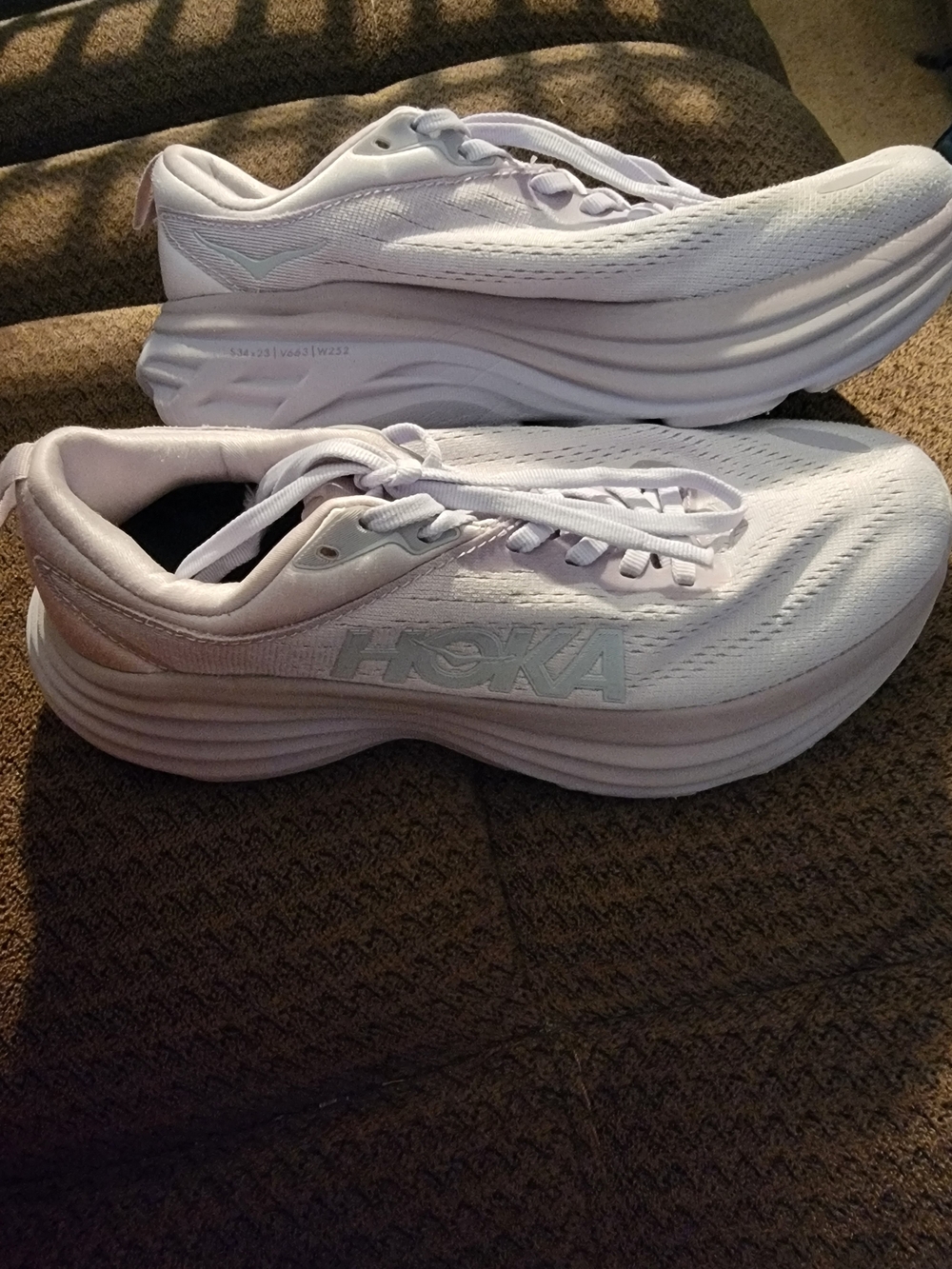 Hoka BONDI 8 Women’s Lite Purple Max Cushion Running Shoes